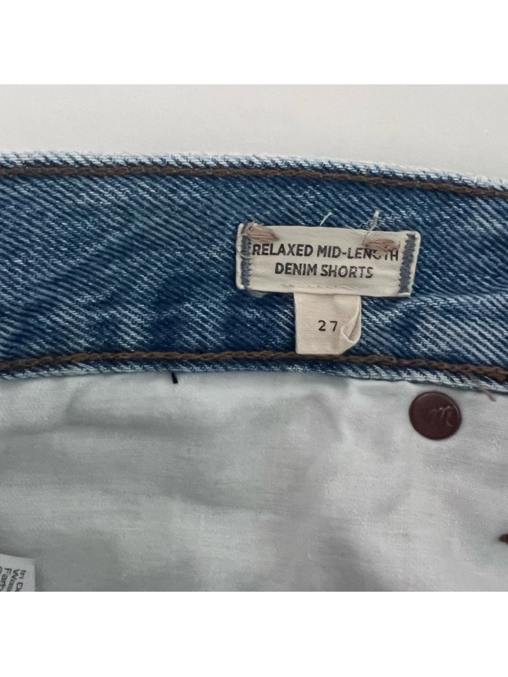 Madewell Light and Dark Denim Shorts Bundle of Two - Picture 2 of 5